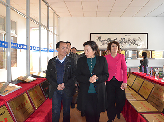 湖南省人大常委副主任、總工會(huì)主席劉蓮玉一行蒞臨&ldquo;湘潭恒欣&rdquo;參觀調(diào)研