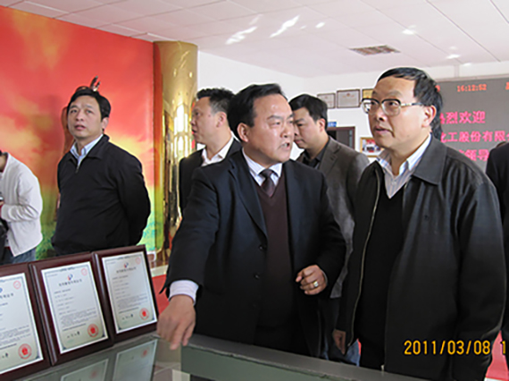 省政協(xié)副主席、省委組織部常務(wù)副部長(zhǎng)武吉海先生一行蒞臨我公司視察指導(dǎo)工作