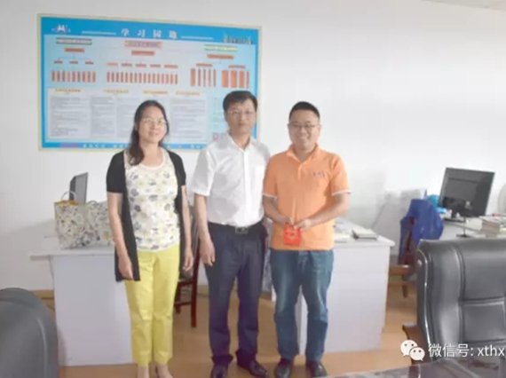 韶山市委常委、副書記韓波蒞臨【湘潭恒欣】慰問科技工作者