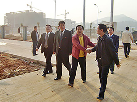 韶山市市委書記楊真平蒞臨我公司指導(dǎo)工作！