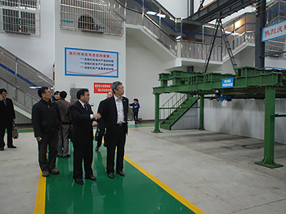 省機械行管辦領(lǐng)導(dǎo)一行蒞臨公司檢查指導(dǎo)工作