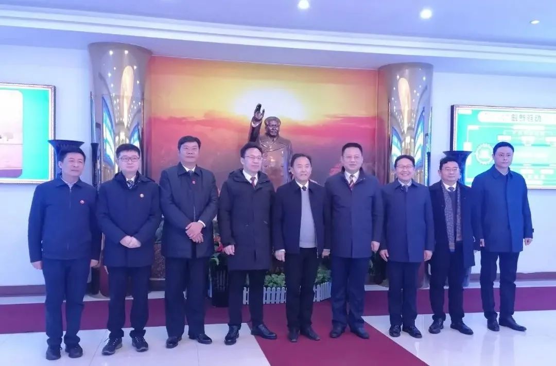 韶山市市委書記曹偉宏一行蒞臨【湘潭恒欣】走訪慰問