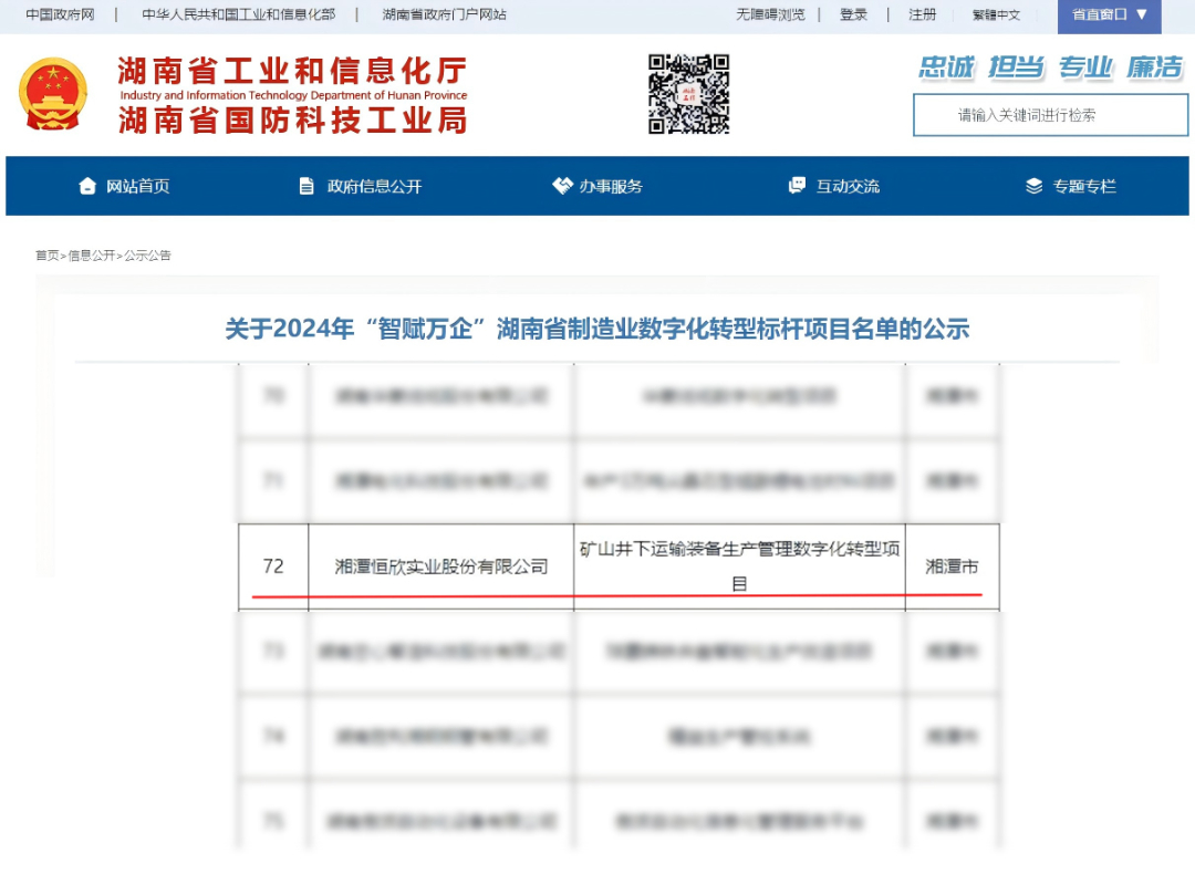 我司生產(chǎn)管理數(shù)字化轉(zhuǎn)型項目被評為省&ldquo;數(shù)字化轉(zhuǎn)型標(biāo)桿項目&rdquo;