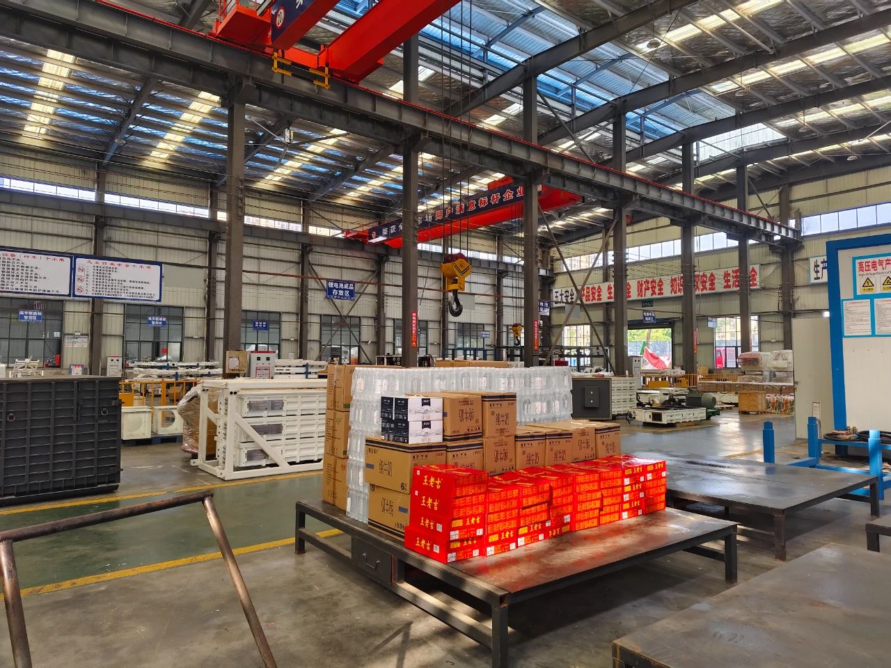 市工會(huì)、高新區(qū)為我司送清涼