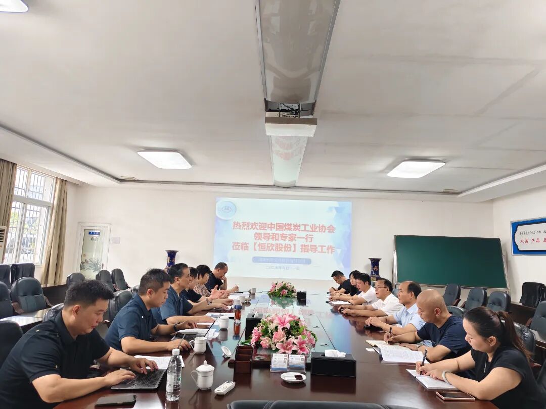 中國煤炭工業(yè)協(xié)會(huì)領(lǐng)導(dǎo)蒞臨我司視察指導(dǎo)